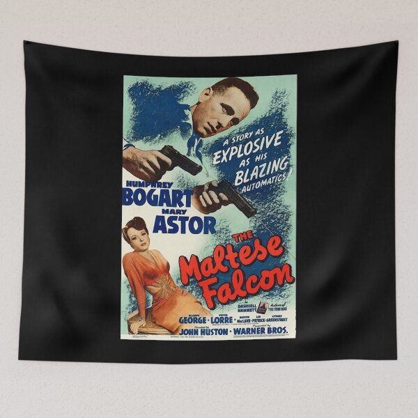 Item preview, The Maltese Falcon - 1941 Film Noir Poster designed and sold by StyleSellersWa.