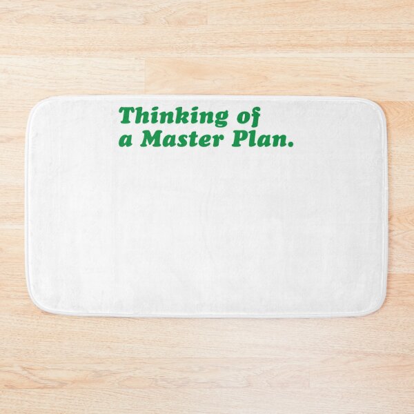 Item preview, Thinking of a Master Plan  designed and sold by AdelJacobson.