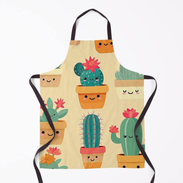 Item preview, Cute Cactus - Kawaii Cute Succulent Cacti Pattern designed and sold by AeonAcademy.