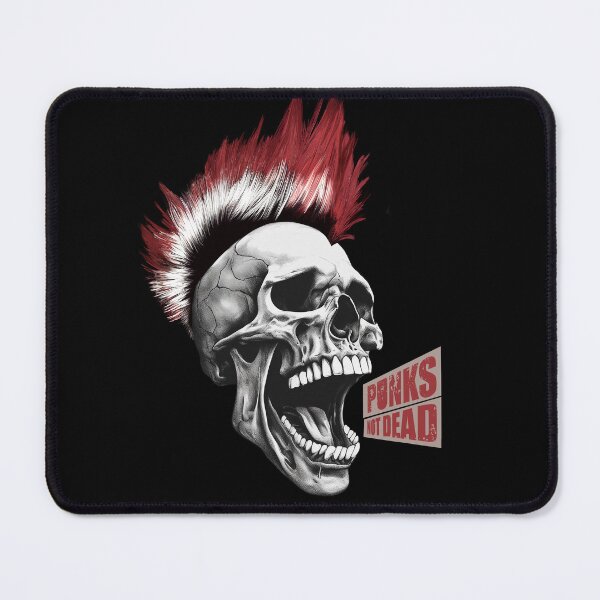 Item preview, punks not dead designed and sold by SkullsToGo.