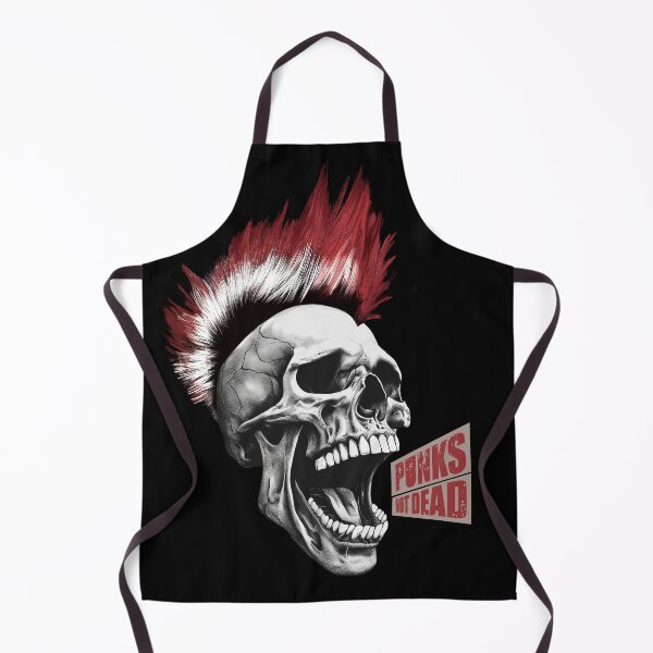 Item preview, punks not dead designed and sold by SkullsToGo.
