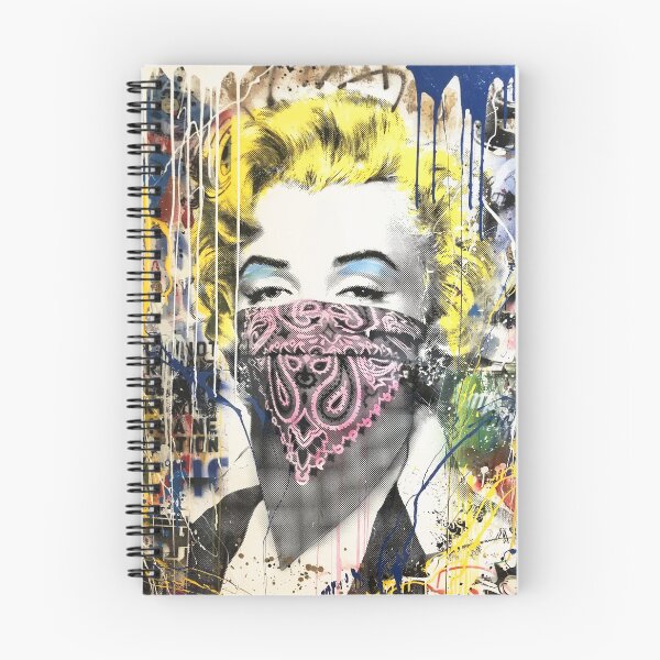 Aperçu de l'œuvre Bandana Marilyn - Pop Art créée et vendue par Teecha.