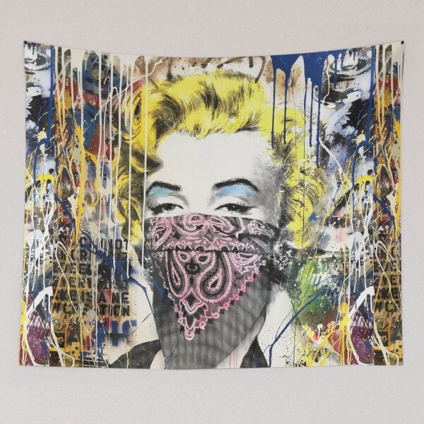 Item preview, Bandana Marilyn - Pop Art designed and sold by Teecha.
