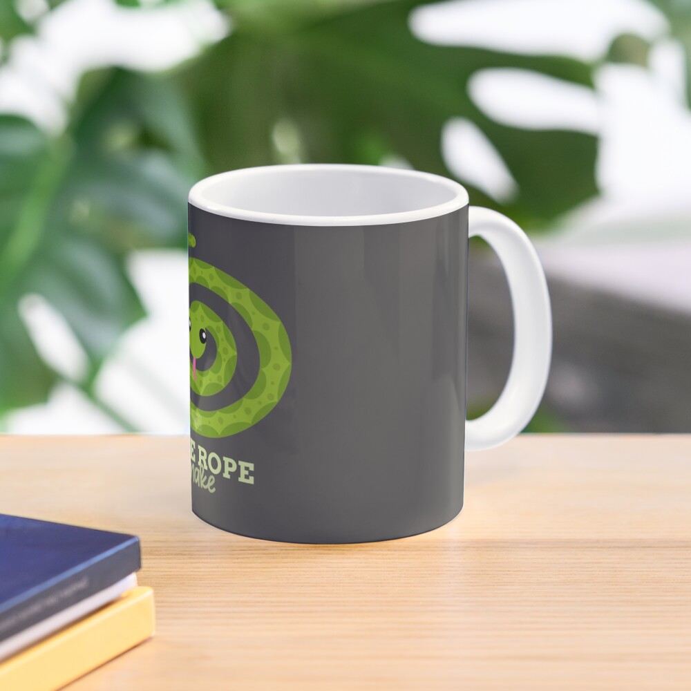 "Funny Animal Name Meme Nope Rope SNAKE" Mug by porcodiseno Redbubble