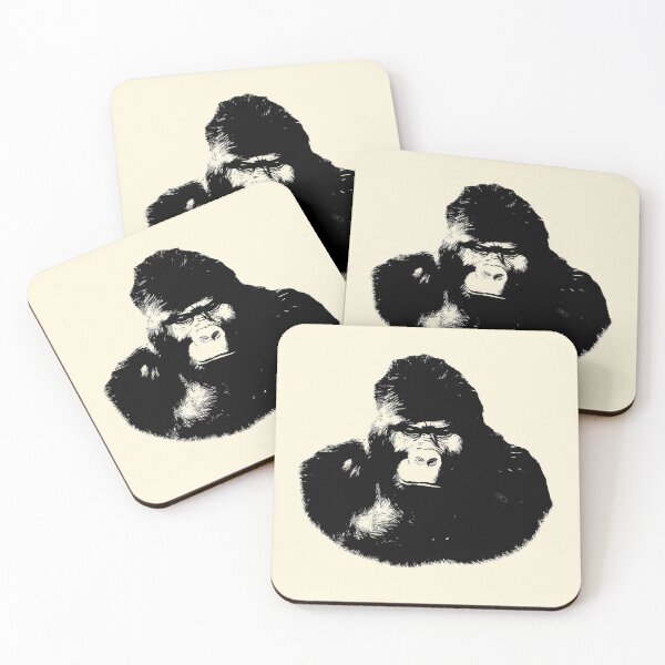 Item preview, Gorilla portrait 3 designed and sold by Guardi71.