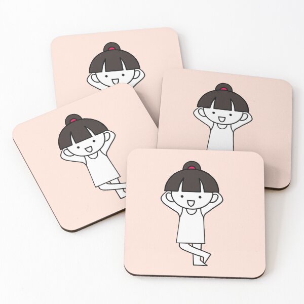 Item preview, A Girl Standing Cross Legged designed and sold by PastelMemories.
