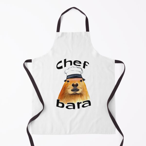 Artikelvorschau, Chefkoch Bara, süßer Capybara, der kocht entworfen und verkauft von CuteCapybara.