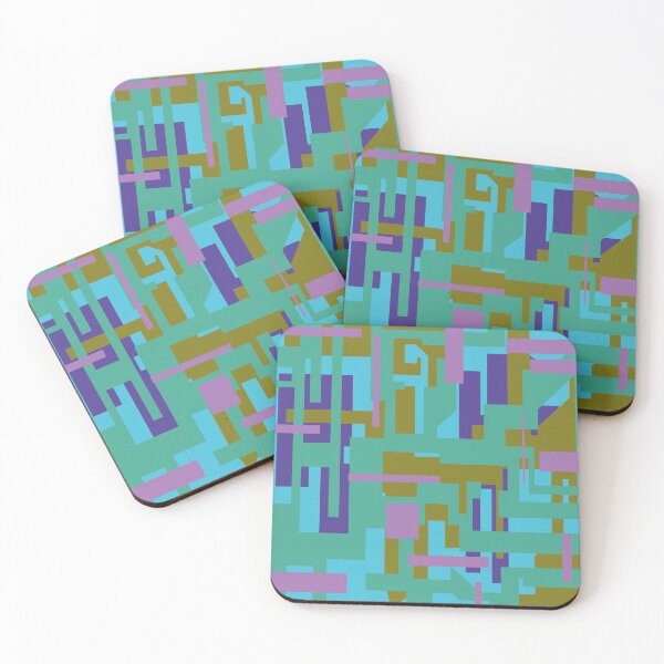 Item preview, Modern geometric shapes composition designed and sold by neurostructure.