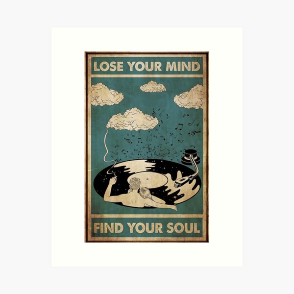 Item preview, Vinyl Couple Lose Your Mind Find Your Soul designed and sold by Ruth-Kauman.