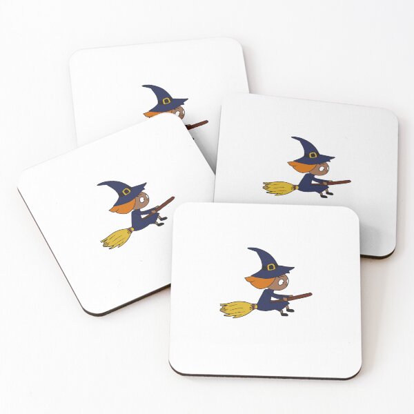 Item preview, Happy Halloween Flying Witch #4 designed and sold by MaxandMiaTwins.