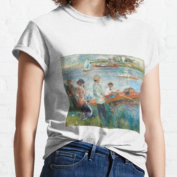 Auguste Renoir, Oarsmen at Chatou, 1879 Classic T-Shirt