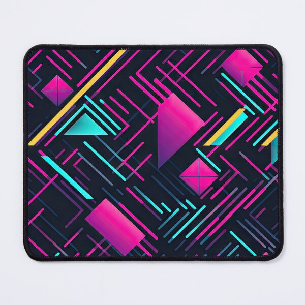 Item preview, 80s and 90s Retro Pop Synthwave Pattern designed and sold by AeonAcademy.