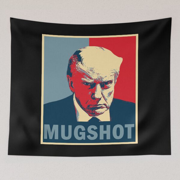 Item preview, Trump's mug shot designed and sold by ValentinaHramov.