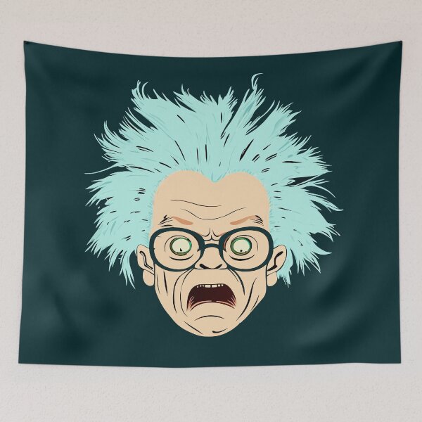Item preview, Crazy Scientist Head- Bazinga! Ignatius Madcap designed and sold by ArchieDid.