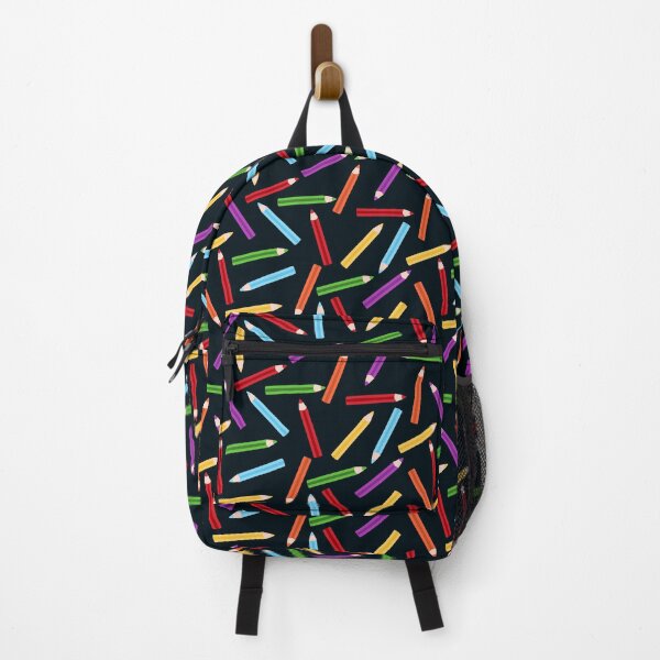 Item preview, Colorful crayon school pattern designed and sold by SupernovaSun.