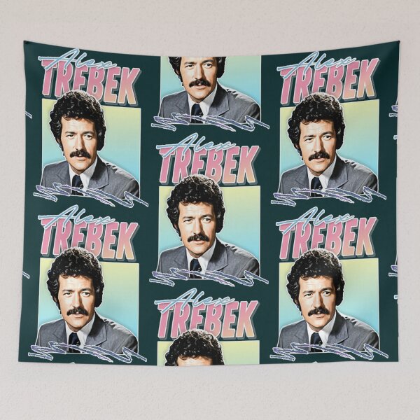 Item preview, Alex Trebek _ Retro Vintage Aesthetic Fan Design   designed and sold by tenaciousvaf.