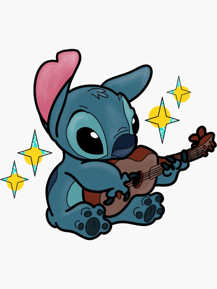 Lilo And Stitch Sticker for Sale by FreshFlowerShop