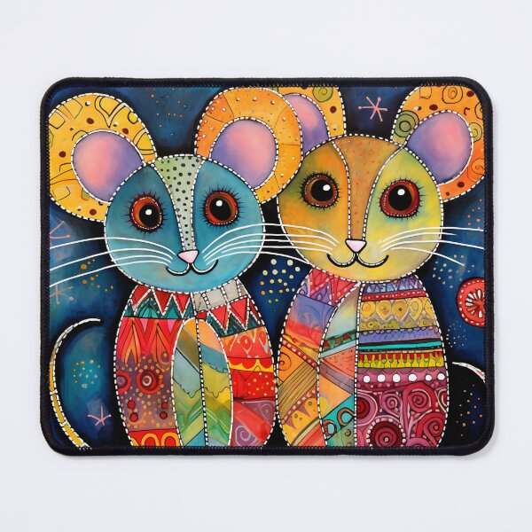 Item preview, couple of little mice designed and sold by Quijote-.