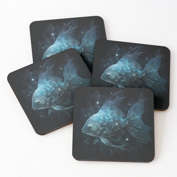 Artikelvorschau, Fischgemälde auf Leinwand entworfen und verkauft von Oksidesignsweet.