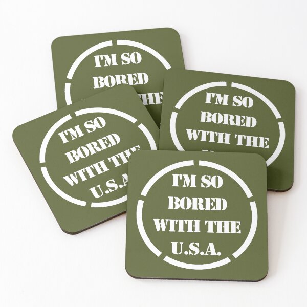 Item preview, I'm So Bored With The USA designed and sold by sirglennbo.