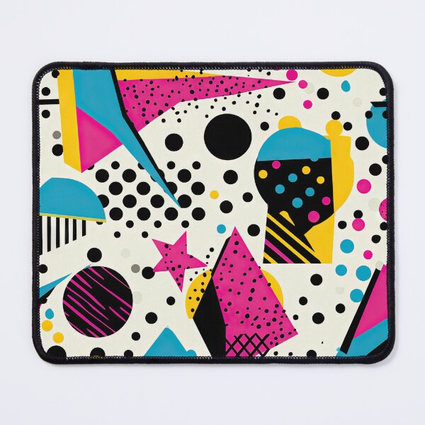 Item preview, Funky 80s and 90s Nostalgia Pop Pattern designed and sold by AeonAcademy.
