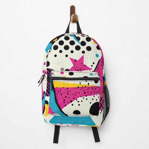 Item preview, Funky 80s and 90s Nostalgia Pop Pattern designed and sold by AeonAcademy.