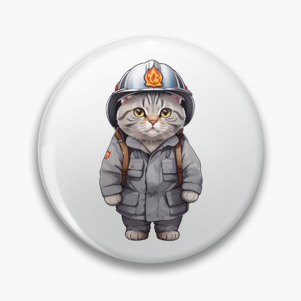 Item preview, Firefighter Meowster designed and sold by LabZoidd.