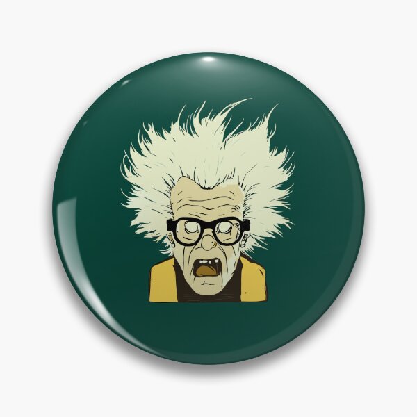 Item preview, Crazy Scientist Head- Bazinga! Prudence Lunacy designed and sold by ArchieDid.