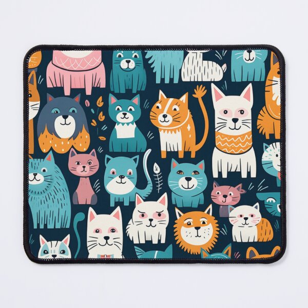 Item preview, Positive colourful dogs pattern designed and sold by SmileshareShop.