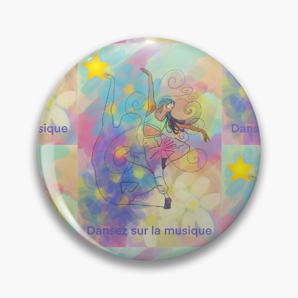 Item preview, GOLD STAR AWARD Dansez sur le musique Dance to the Music, designed and sold by MonicaArtist.