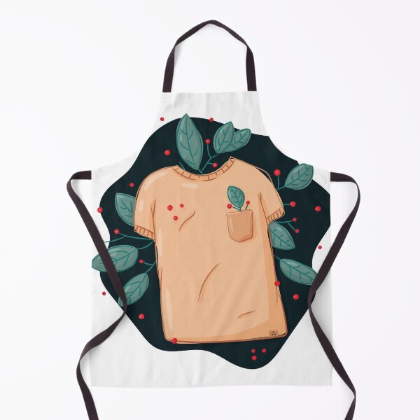 Item preview, T-shirt and plant leaves with berries designed and sold by Polikarp Okunyuk.