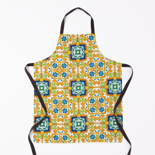 Item preview, Summer,blue tiles,mosaic,Sicilian style, pattern designed and sold by MariaMarinova.