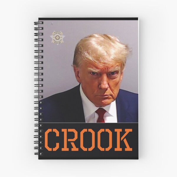 Item preview, Crook - Donald Trump Mugshot designed and sold by artpirate.