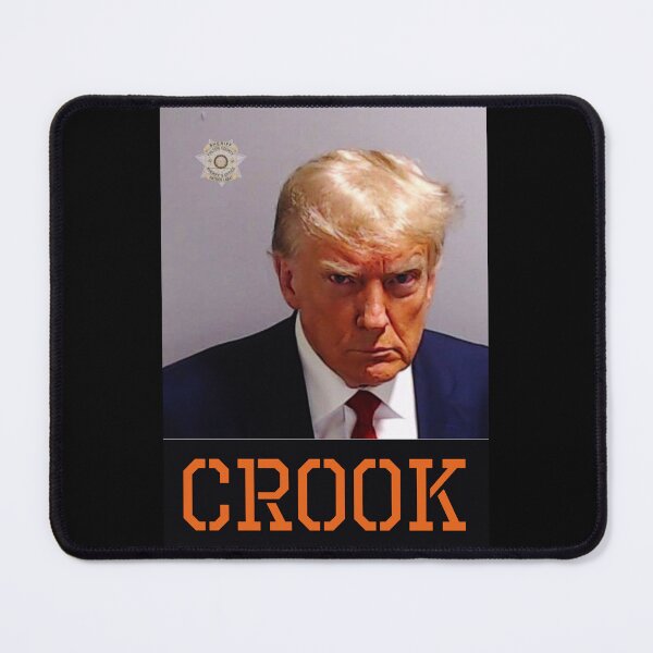 Item preview, Crook - Donald Trump Mugshot designed and sold by artpirate.