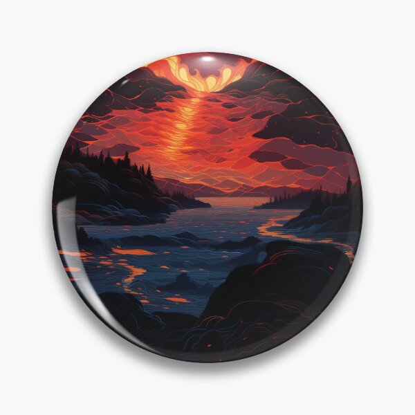 Item preview, Lava Pattern designed and sold by UnderCloud.
