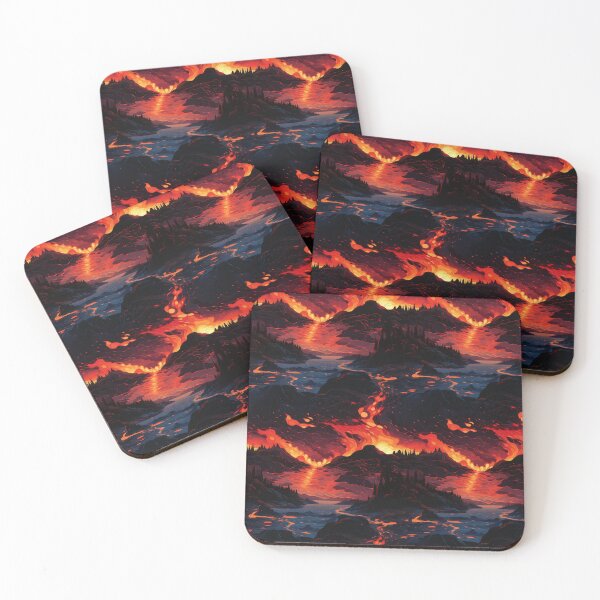 Item preview, Lava Pattern designed and sold by UnderCloud.