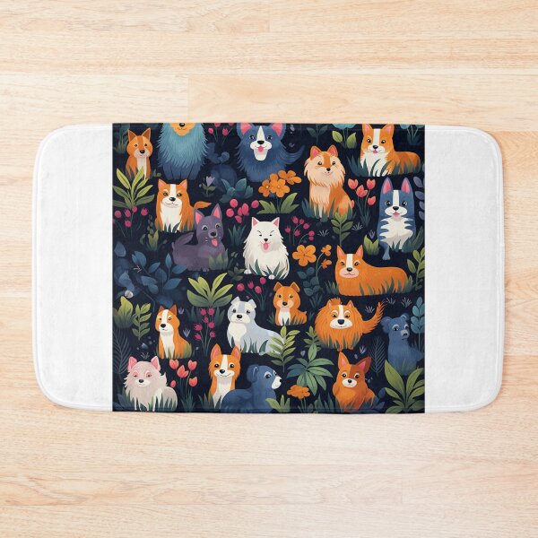 Item preview, Very positive colourful pets pattern designed and sold by SmileshareShop.