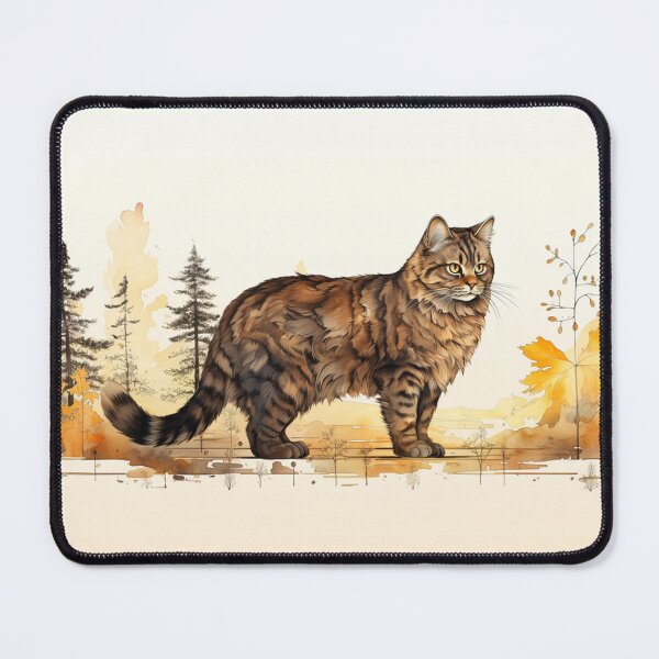 Item preview, norwegian cat designed and sold by aghnadarragh.