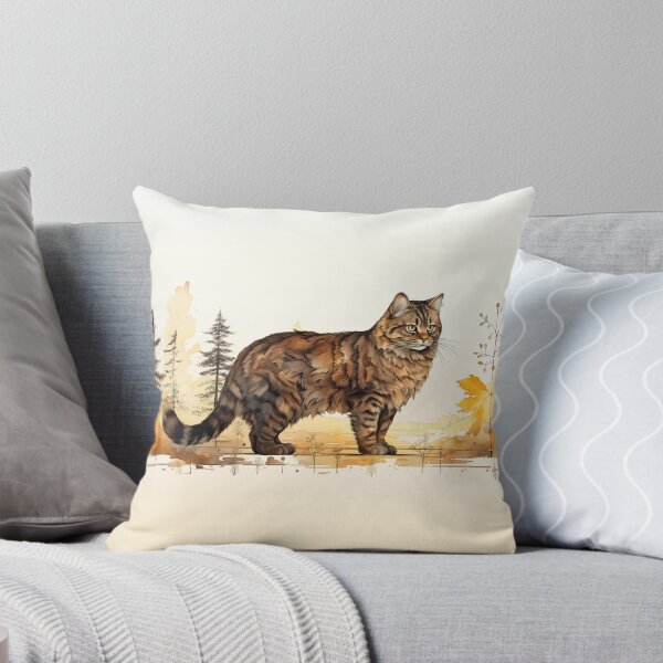 Item preview, norwegian cat designed and sold by aghnadarragh.