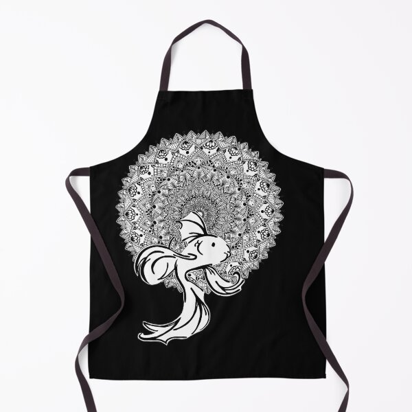 Item preview, Mandala Power Animals Fish Motif Mandala Totem Animals designed and sold by AnnaMDesign.