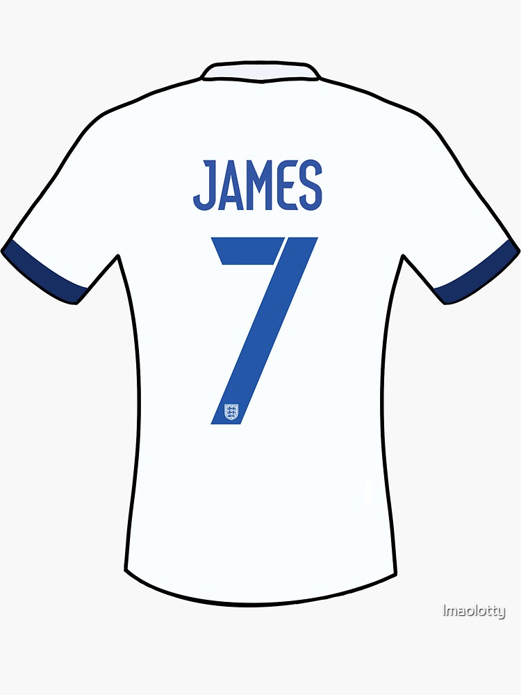 Lauren James Lionesses Jersey' Sticker for Sale by lmaolotty