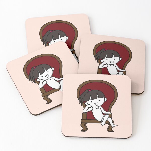 Item preview, A Girl Sitting on a Chair designed and sold by PastelMemories.