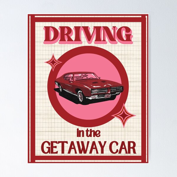 Getaway Car DIGITAL Print 