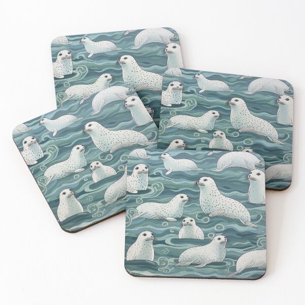 Item preview, Harbor seals designed and sold by DiveIntoDesigns.