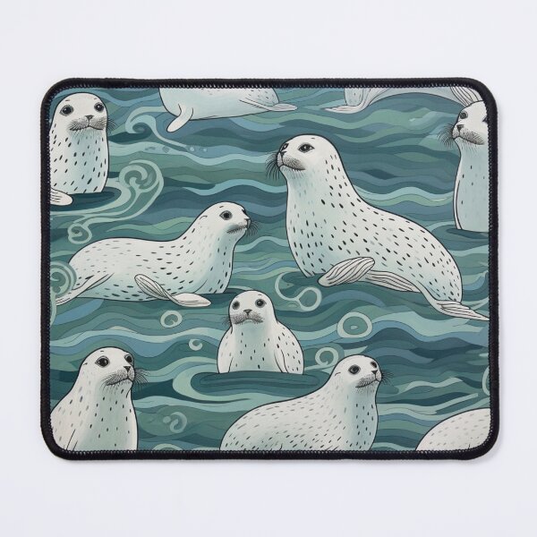 Item preview, Harbor seals designed and sold by DiveIntoDesigns.