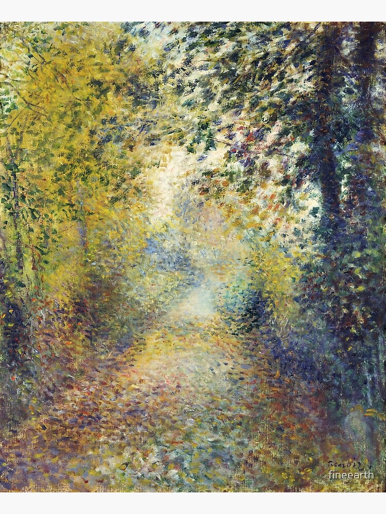 In the Woods by Renoir 1880 by fineearth