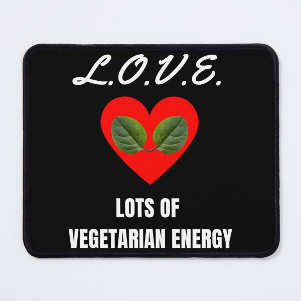 Item preview, Energetic Vegetarian (White Font) LOVE Acronym 	 designed and sold by bbyegiynzf40.