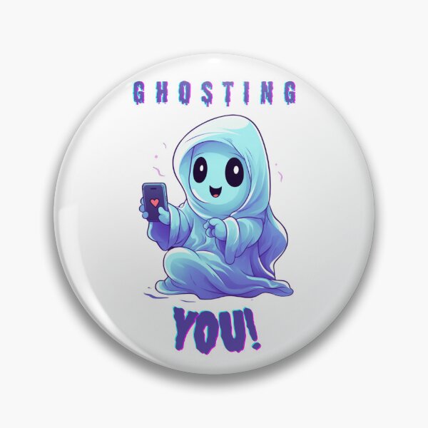 Item preview, Cute Ghost Ghosting you fun t shirt designed and sold by Anna Brizuela.