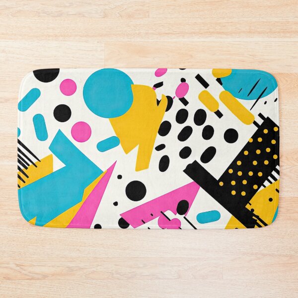 Item preview, Funky 80s and 90s Nostalgia Pop Pattern designed and sold by AeonAcademy.