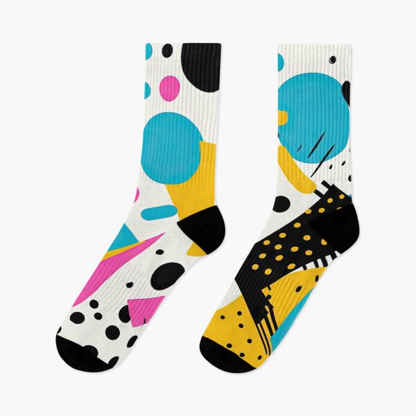 Item preview, Funky 80s and 90s Nostalgia Pop Pattern designed and sold by AeonAcademy.